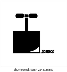 Icono de bomba, ilustración vectorial. Diseño plano. Icono de bomba ilustración vectorial aislada en fondo blanco, pasos de icono de bomba. símbolo vector de diseño gráfico de icono de bomba.