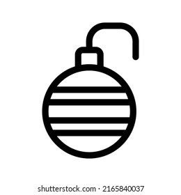 Bomb Icon Vector Symbol Design Illustration
