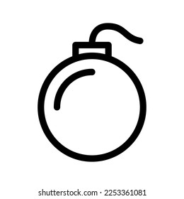Bomb Icon Vector Symbol Design Illustration
