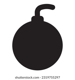 bomb icon vector template illustration logo design