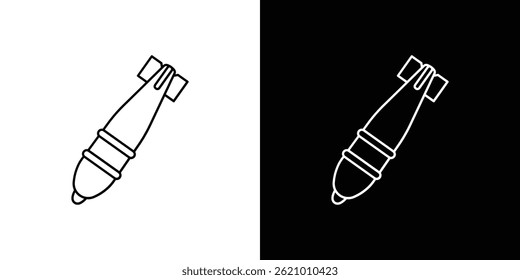 Vector del icono de la bomba para el Web, y el App móvil