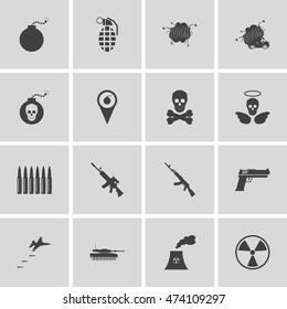Bomb icon, weapons