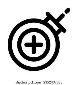 icono de bomba para tu sitio web, móvil, presentación y diseño de logotipo.