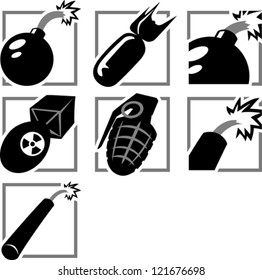 Bomb Icons