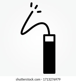 Bomb icon,vector illustration. Flat design style. vector bomb icon illustration isolated on White background, bomb icon Eps10. bomb icons graphic design vector symbols.