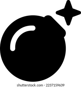 Icono de bomba,ilustración vectorial. Diseño plano. ilustración de icono de bomba vectorial aislada en fondo blanco, icono de bomba Eps10. iconos de bomba diseño gráfico símbolos vectores.