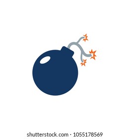 Bomb logo Icon Design