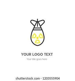 bomb logo template