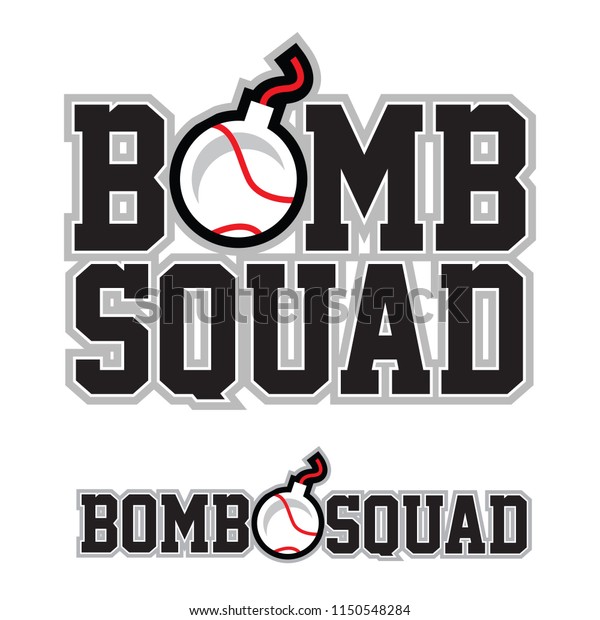 Bomb Squad Logo Stock Vector (Royalty Free) 1150548284 | Shutterstock