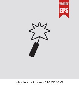 Bomb thin line icon.Vector illustration.