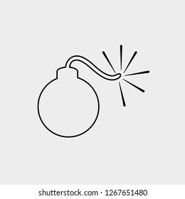 bomb vector icons