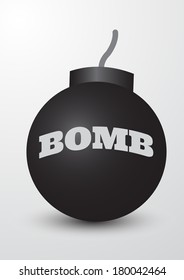bomb vector illustration 