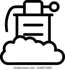 bomb  Vector illustration on a transparent background. Premium quality symmbols. Thin line vector icons for concept and graphic design.
