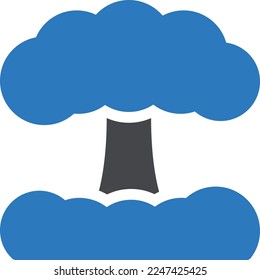 ilustración del vector de la bomba en un fondo transparente. Símbolos de calidad superior. Iconos vectoriales de glifos para diseño de conceptos y gráficos.