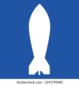 Bomb Weapon Radiation Atomic Missile Explode Stock Vector (Royalty Free ...