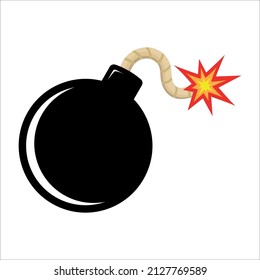 La bomba explotará el icono