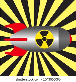 bomb yellow and black background