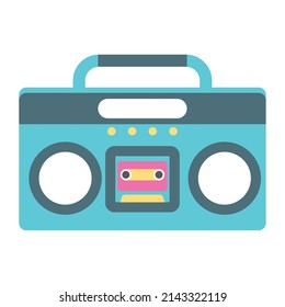 bombbox nineties style isolated icon