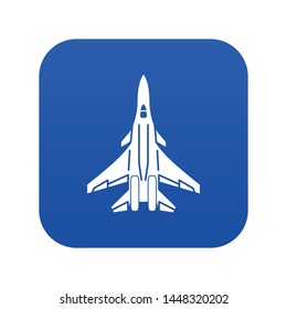 Bomber icon. Simple illustration of bomber vector icon for web