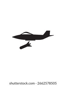 Icono de bombardero, el mejor ícono plano de Vector.
