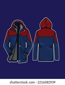 bomber jacket with hoodie for style and weather