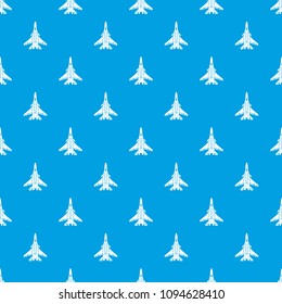 Bomber pattern vector seamless blue repeat for any use