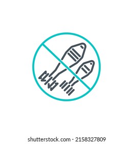 bombing with atomic aerial bombs single line icon isolated on white. Perfect outline aero bomb symbol. Nuclear bombing war banner. falling bomb spread of democracy design element with editable Stroke