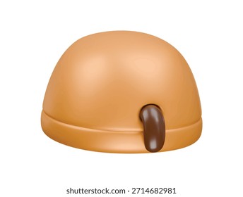 bombolone Symbol 3D-Illustration rendern