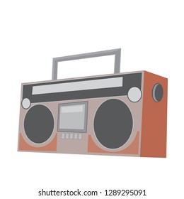 bombox art vector illustration
