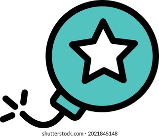 ilustración vectorial bomd aislada en un fondo transparente. iconos vectoriales de color para el concepto o los gráficos web.