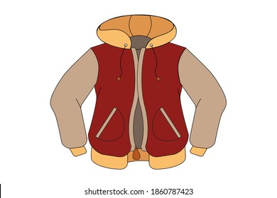 Bomper, warm jacket for the winter. Sports jacket