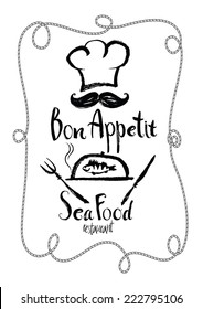 Bon Appetit Sea Food restaurant Menu card