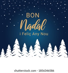 Bon Nadal i feliç any nou, christmas different language