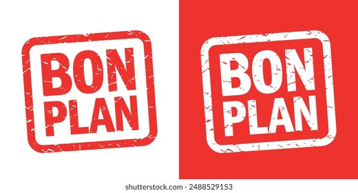 "Bon plan", Good deal in French