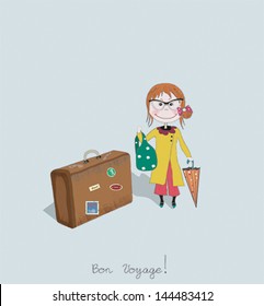 1,600 Bon voyage card Images, Stock Photos & Vectors | Shutterstock