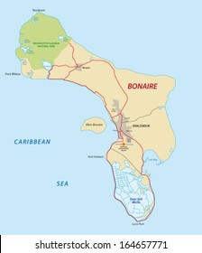 Map Of Bonaire In The Caribbean Bonaire Map Images, Stock Photos & Vectors | Shutterstock