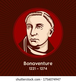 Bonaventure (1221-1274), born Giovanni di Fidanza, was an Italian medieval Franciscan, scholastic theologian and philosopher.