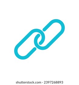 Bond, connection, link, chain icon. From blue icon set.