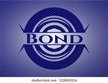 Bond with denim texture
