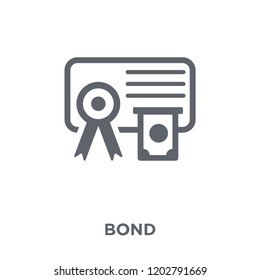 Bond Icon. Bond Design Concept From Bond Collection. Simple Element Vector Illustration On White Background.