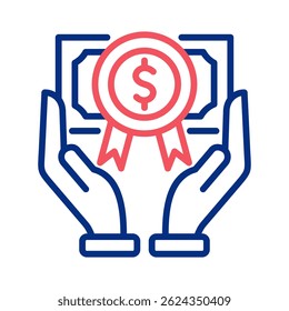 Elemento de icono de enlace para diseño