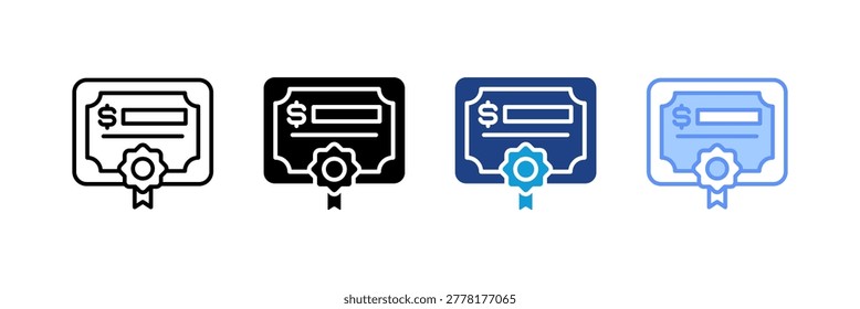 Bond Icon Element For Design
