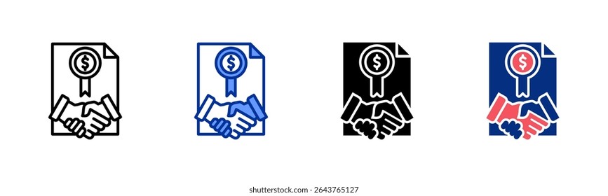 Bond icon sheet multiple style collection