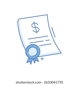 Bond Icon vector stock illustration