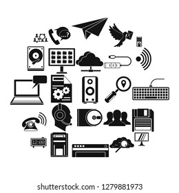 Bond icons set. Simple set of 25 bond vector icons for web isolated on white background