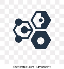 Bond vector icon isolated on transparent background, Bond transparency concept can be used web and mobile