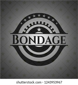 Bondage realistic dark emblem