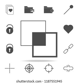 bonding layers icon. web icons universal set for web and mobile