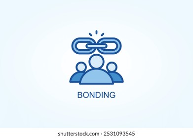 Bonding Vector Or Logo Sign Symbol Illustration