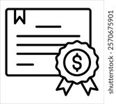 Bonds Icon Element For Design